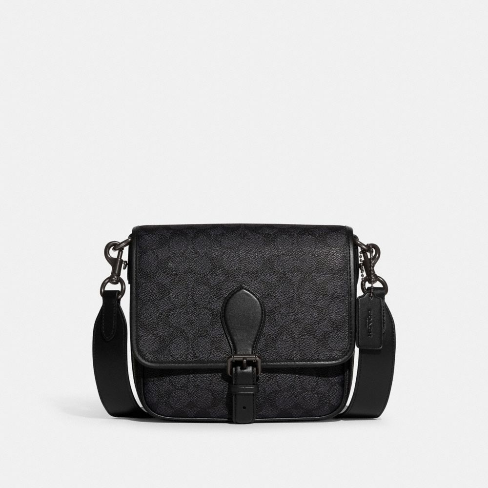 water bottle crossbody in signature canvas