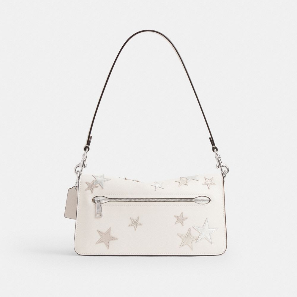 COACH®,Tabby Shoulder Bag 26 With Star Applique,,Back View