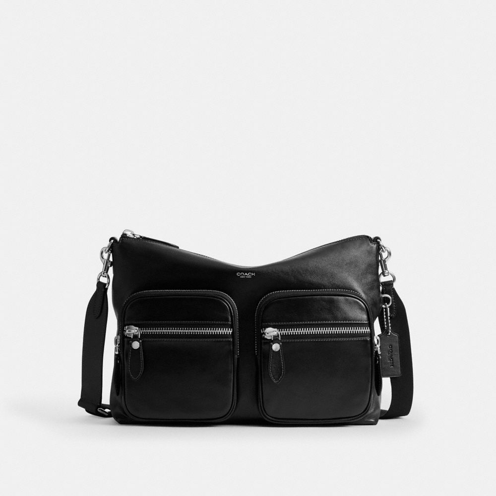 COACH®,Domino File Bag,,Front View