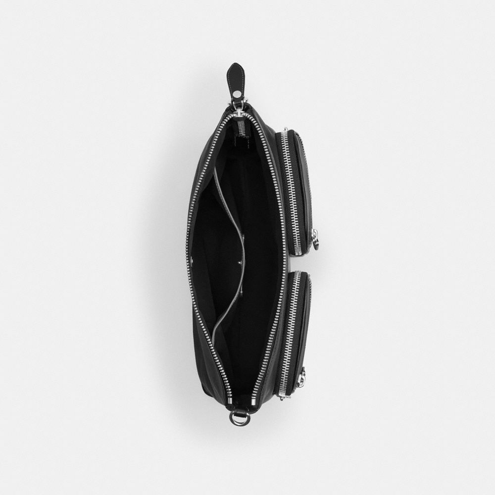 COACH®,Domino File Bag,,Inside View,Top View