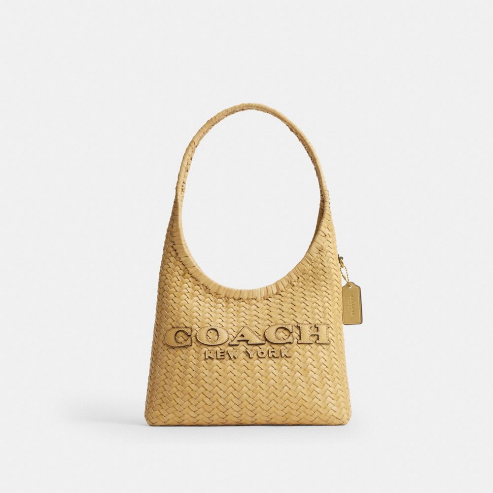 COACH®,Brooklyn Shoulder Bag 28,,Front View