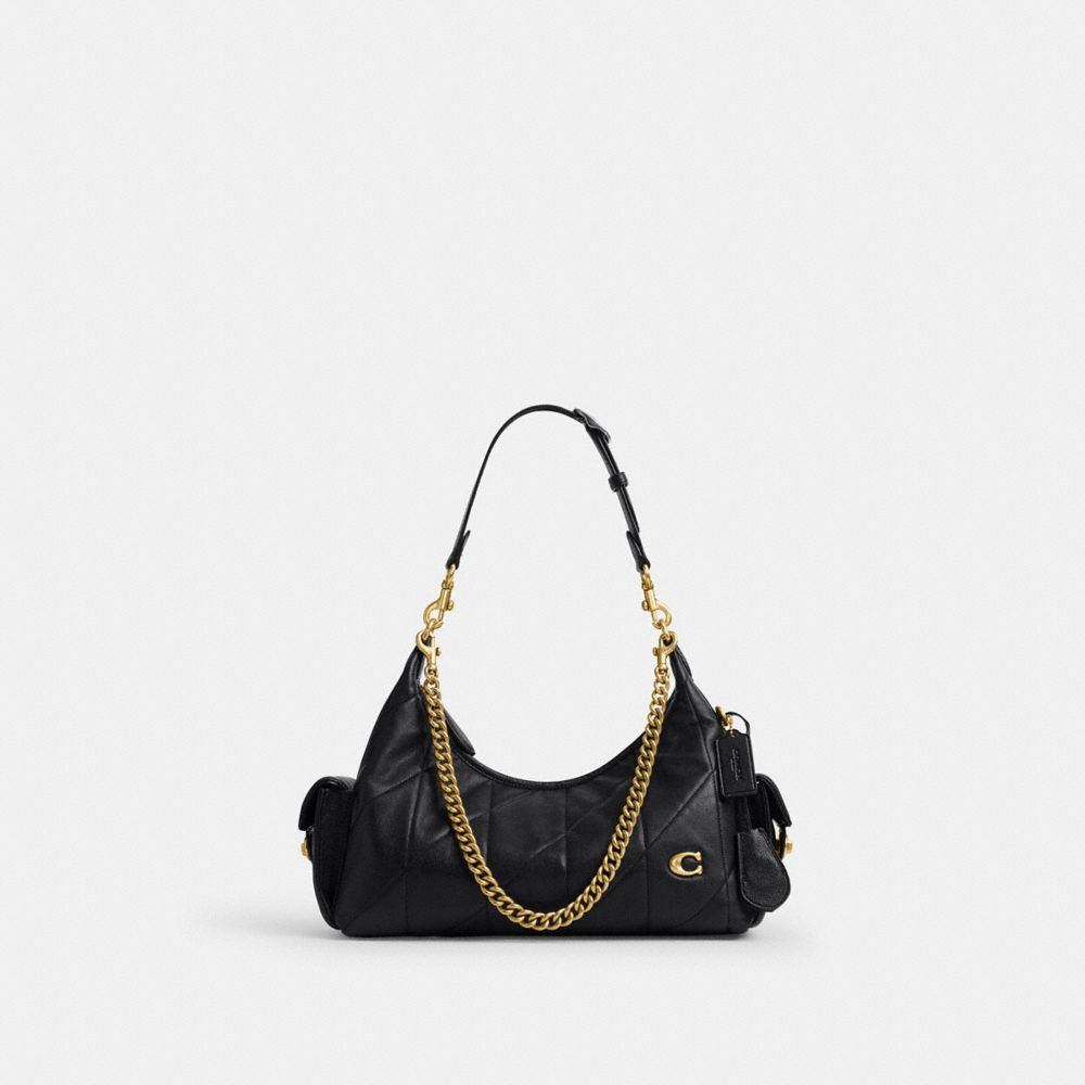 COACH®,Pocket Juliet Bag 30 With Quilting,,Front View