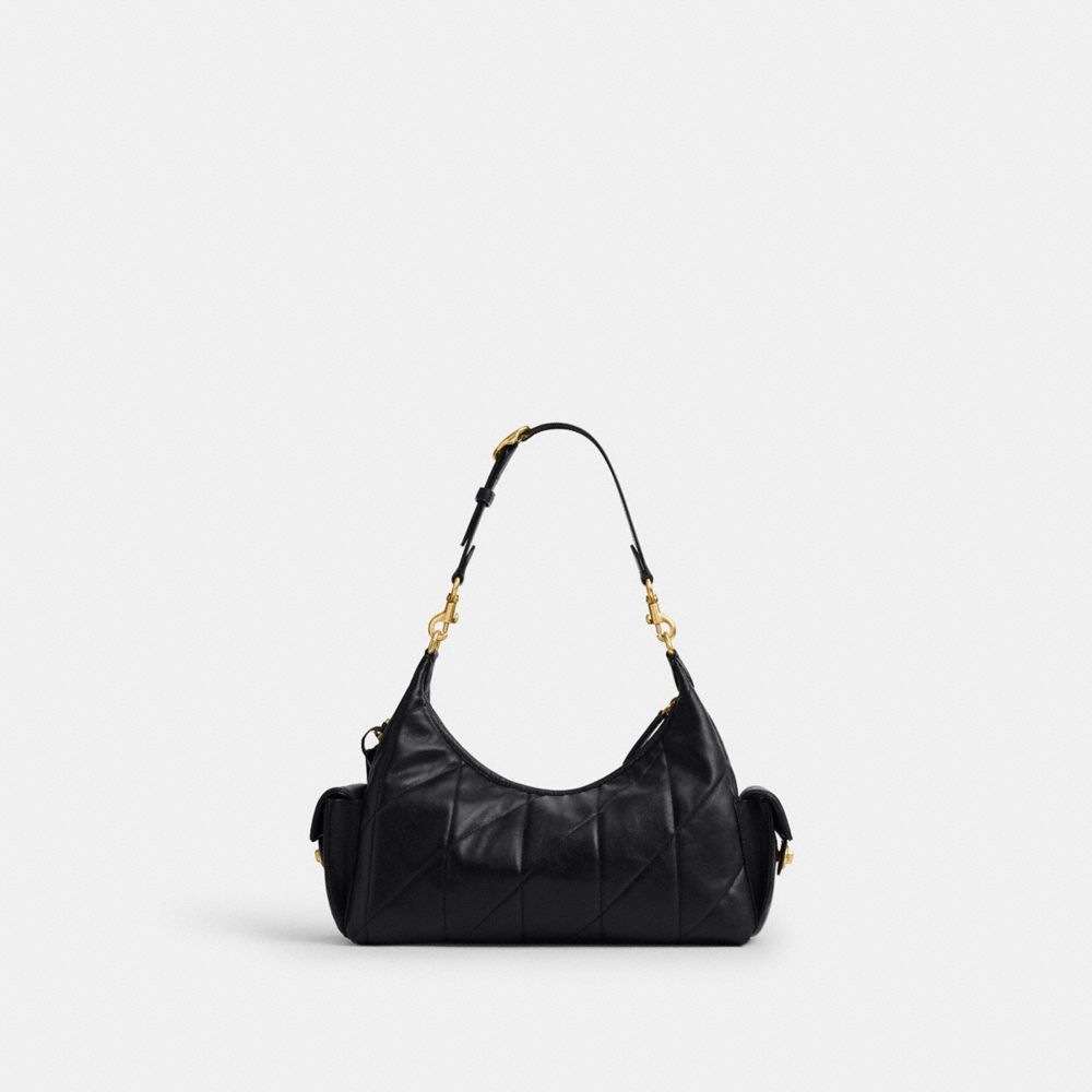 COACH®,Pocket Juliet Bag 30 With Quilting,,Back View