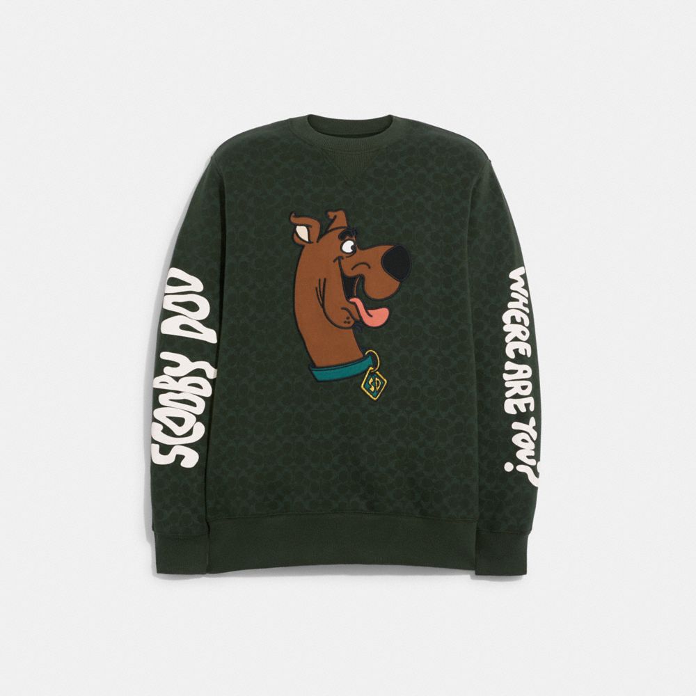 Coach | Scooby Doo! Signature Crewneck Sweatshirt