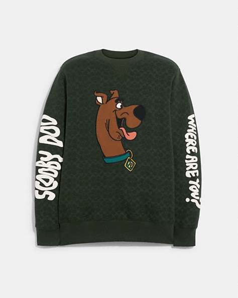 Coach  Scooby Doo Signature Crewneck Sweatshirt