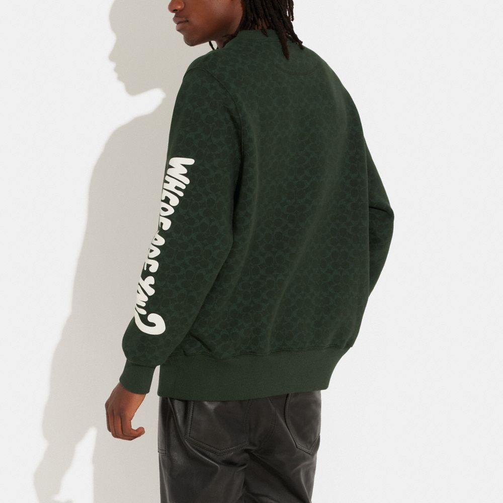 買い販売店 大人気Disney X Coach【COACH】クルー ネック スウェット