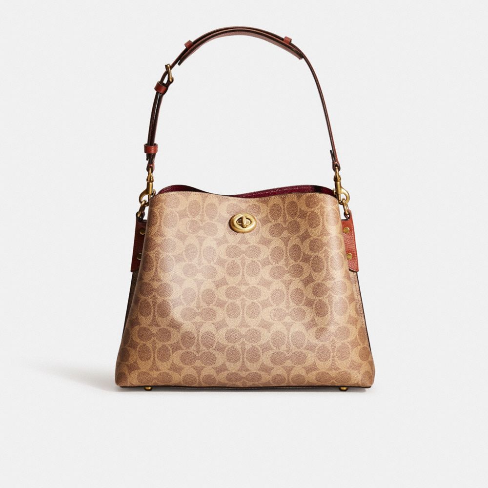 COACH®  Willow Tote In Signature Canvas