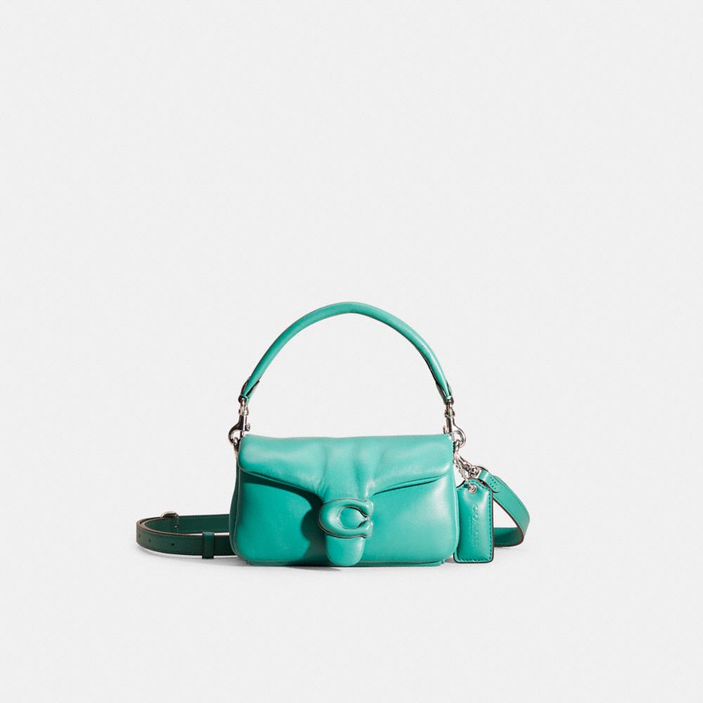 Coach Pillow Tabby Shoulder Bag - Green