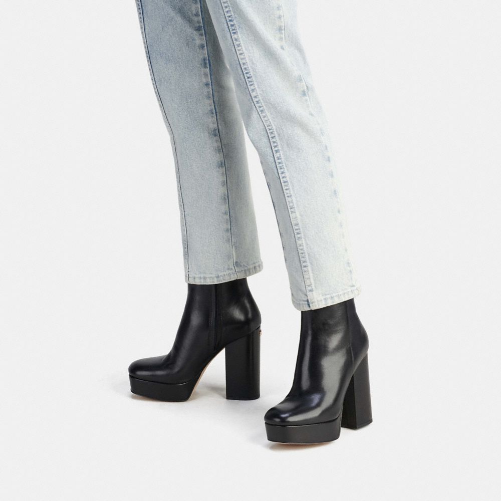 coach boot heels