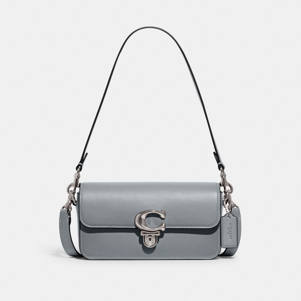 Coach Studio Baguette-tasche In Grey