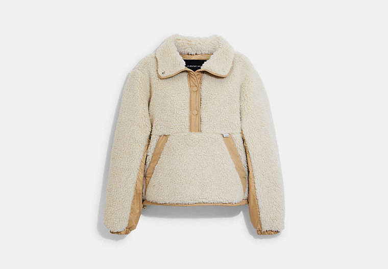 Sherpa Pull Over In Recycled Polyester