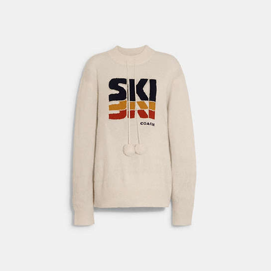 Betreffende een kopje Deens COACH® | Ski Sweater