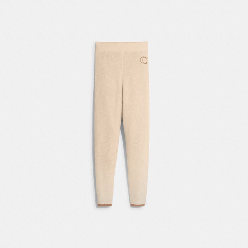 thermal knit joggers