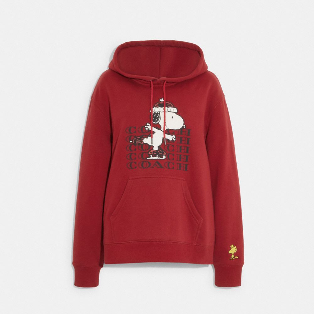 COACH® | Coach X Peanuts Snoopy Ice Skate Hoodie