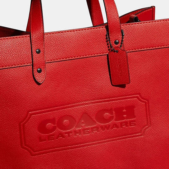 Field Tote 40 With Coach Badge | COACH®
