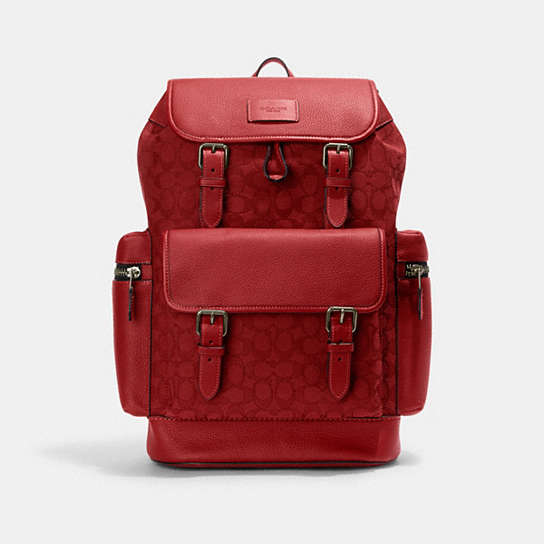 COACH® | Sprint Backpack In Signature Jacquard