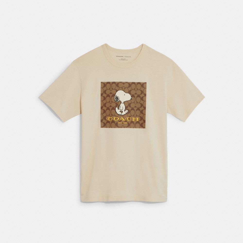 COACH® Coach X Peanuts Signature Snoopy T Shirt