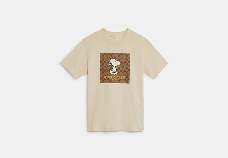 Coach X Peanuts Signature Snoopy T Shirt