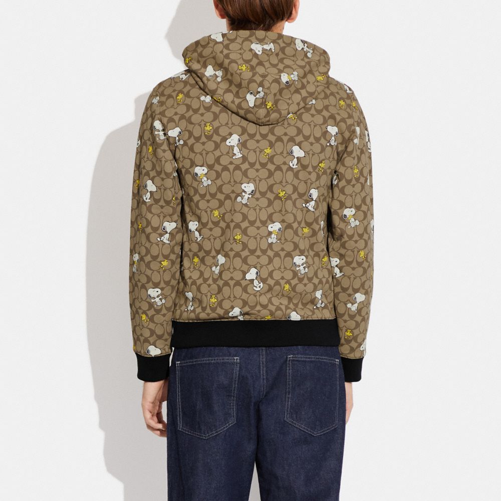 COACH®,Coach X Peanuts Signature Snoopy Hoodie,,Scale View