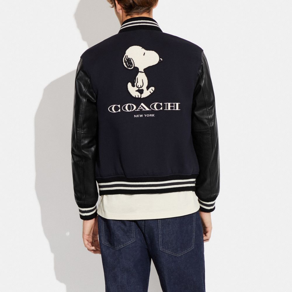 COACH® | Coach X Peanuts Varsity Jacket