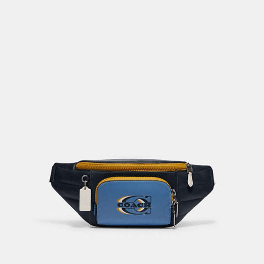 COACH® | Track Belt Bag With Quilting And Coach Stamp