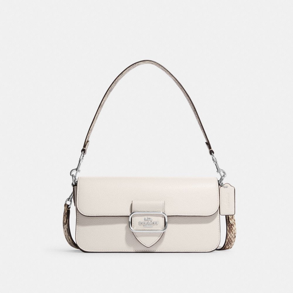 COACH®  Morgan Shoulder Bag In Signature Canvas With Rose Print