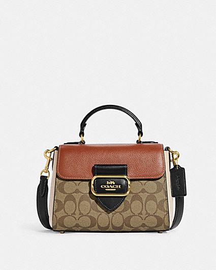 COACH OUTLET® | Kleo Top Handle In Signature Canvas