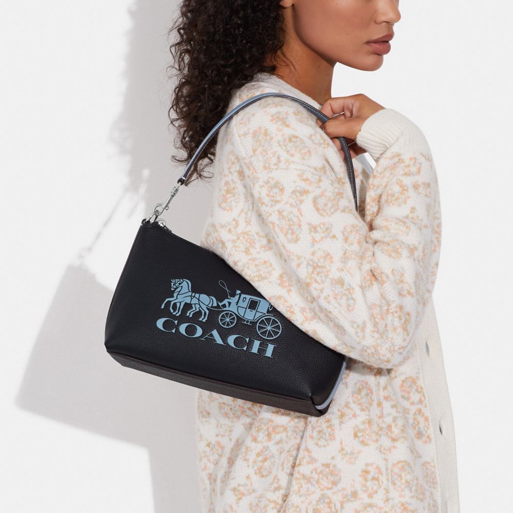 COACH® | Clara Shoulder Bag With Horse And Carriage