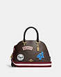 Katy Satchel In Signature Canvas With Ski Patches