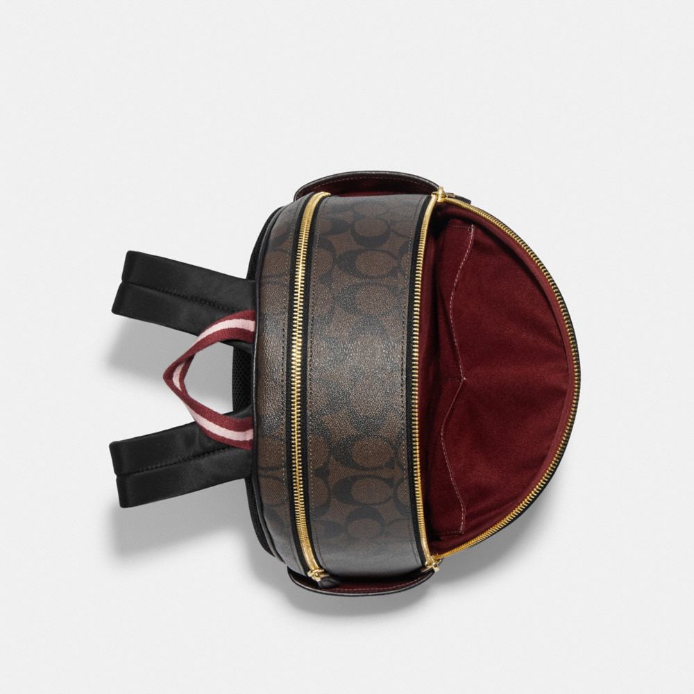 購入 コート バックパック シグネチャー キャンバス パッチ リュック