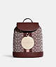 Dempsey Drawstring Backpack In Signature Jacquard With Stripe And Coach Patch
