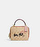 Lunar New Year Box Crossbody In Signature Canvas With Rabbit And Carriage