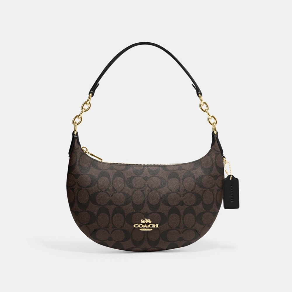 COACH® | Payton Hobo In Signature Canvas