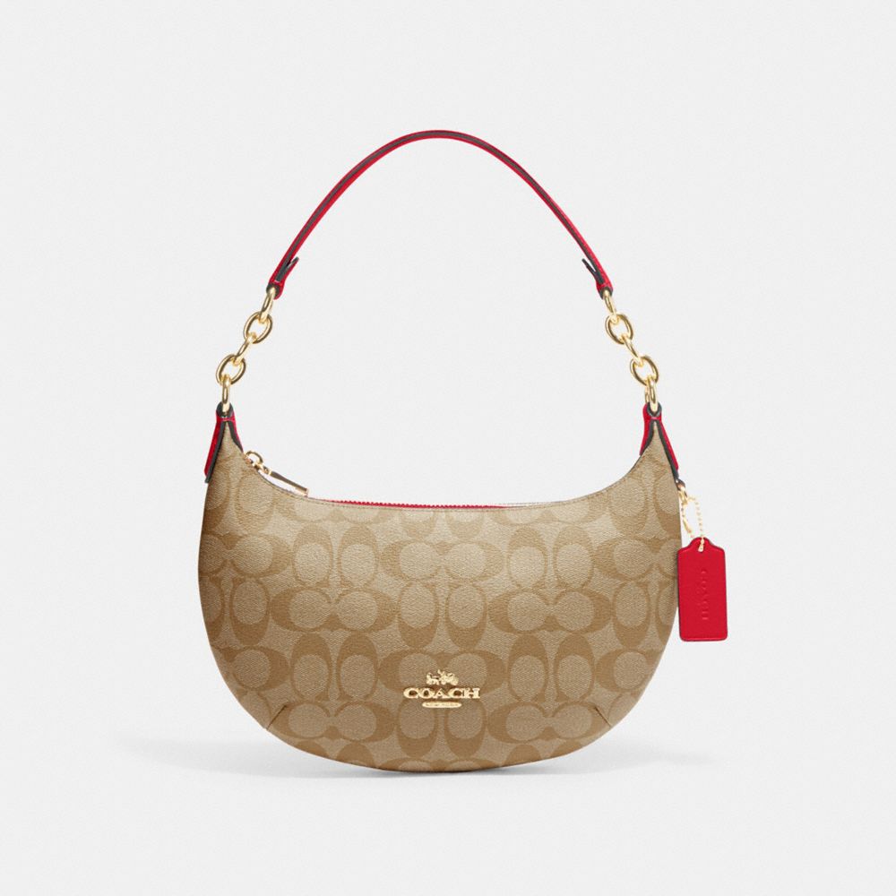 COACH® | Payton Hobo In Signature Canvas