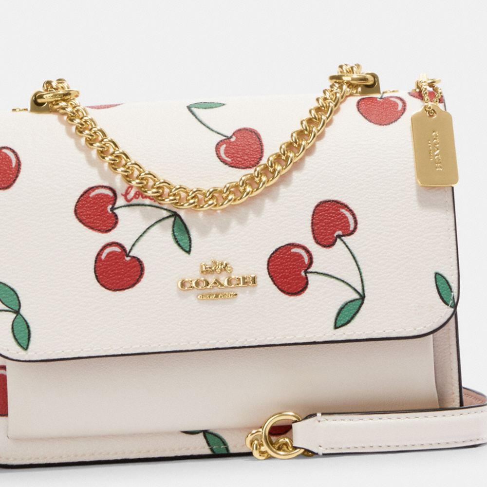 COACH® | Mini Klare Crossbody With Heart Cherry Print