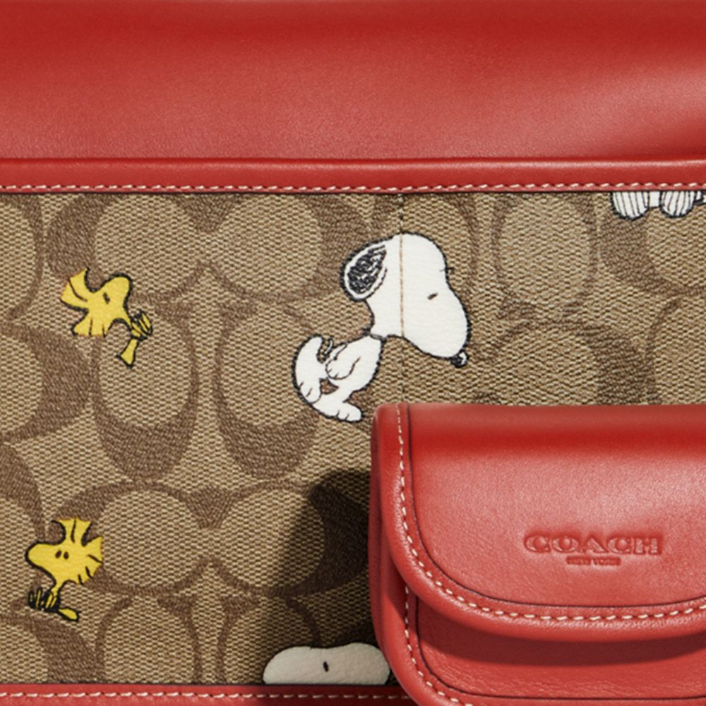 【COACH X PEANUTS】ヘリテージ コンバーチブル クロスボディ