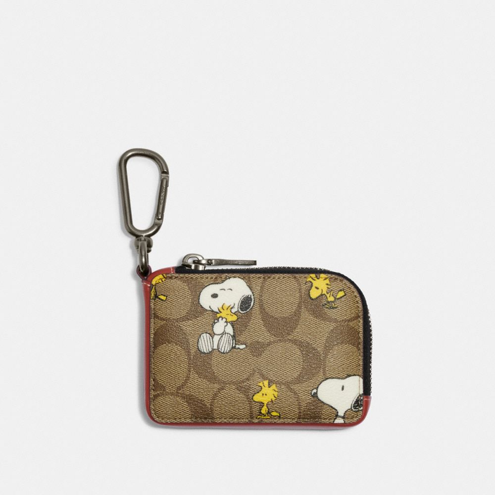 フルオーダー COACH X PEANUTS コーチ キーケース スヌーピー キー