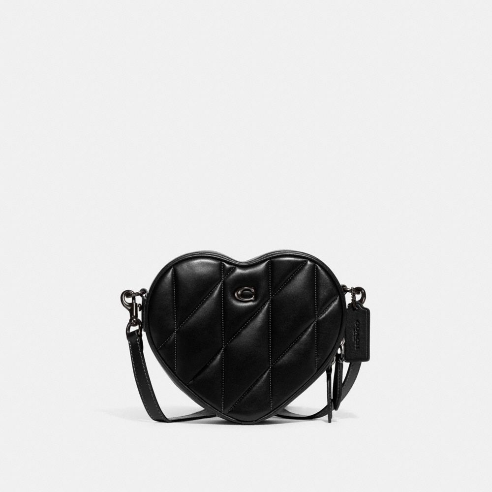 Coach Heart Quilted Leather Crossbody Bag