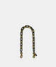 COACH®,LINK CHAIN STRAP,Metal,Brass/Pewter,Front View