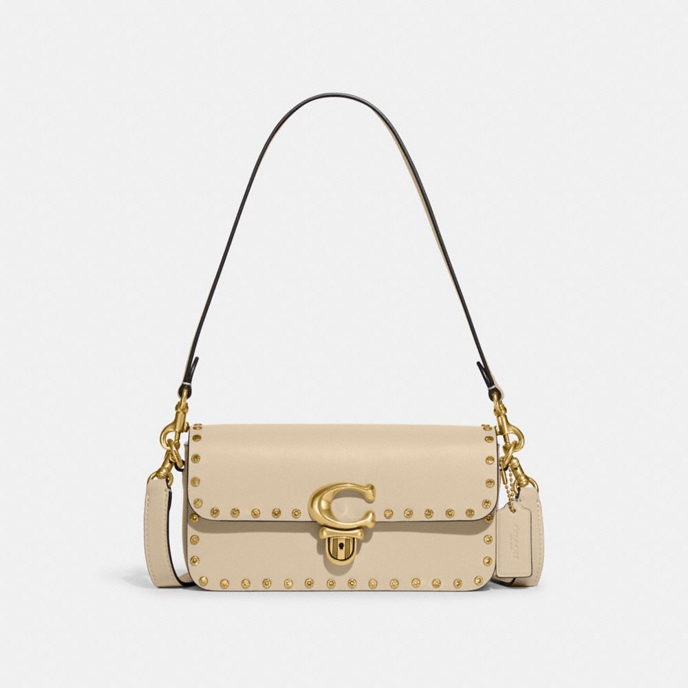 COACH® Studio Baguette Bag With Crystal Rivets