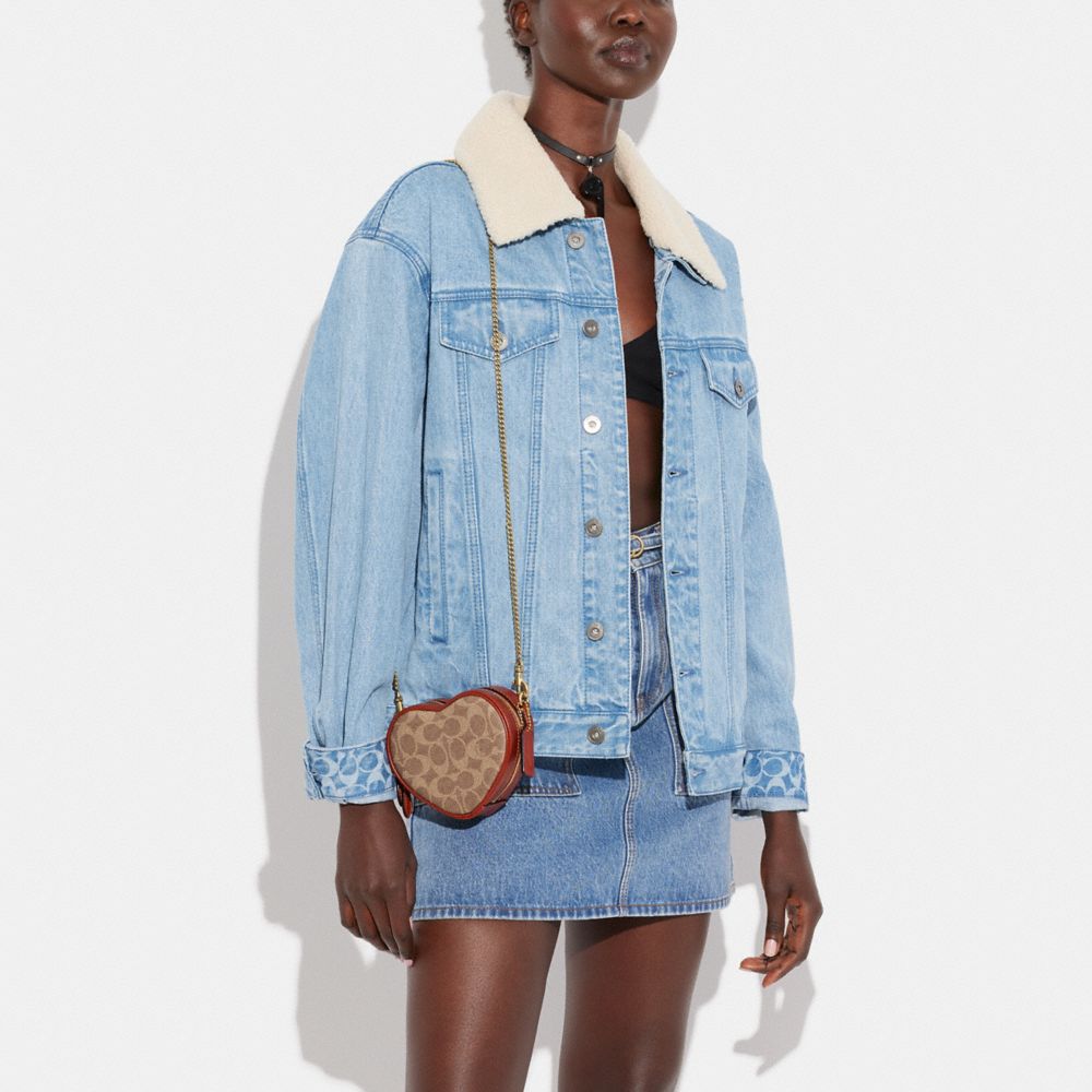 ハート クロスボディ 14・シグネチャー - 【公式】COACH – コーチ