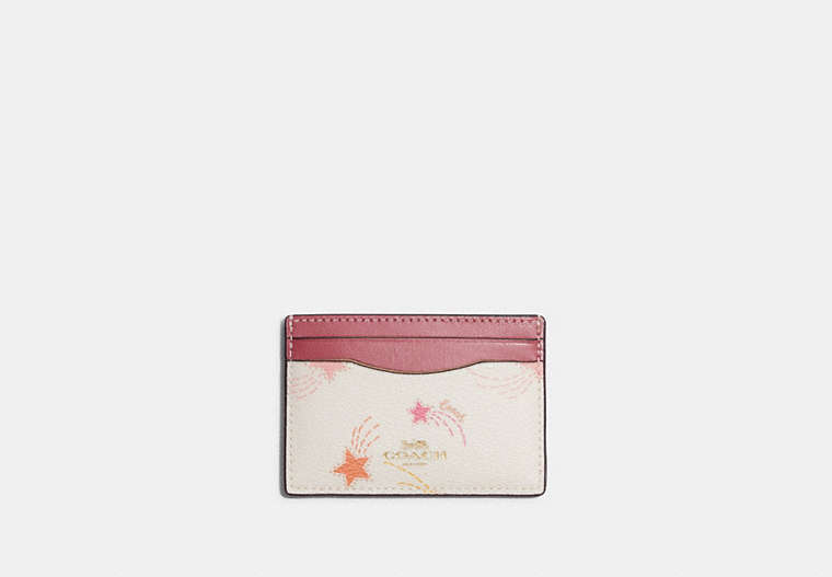 Card Case With Shooting Star Print