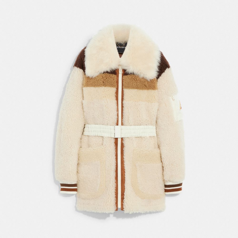 COACH® Shearling Ski Jacket
