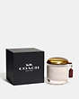 Boxed Coach Glass Candle