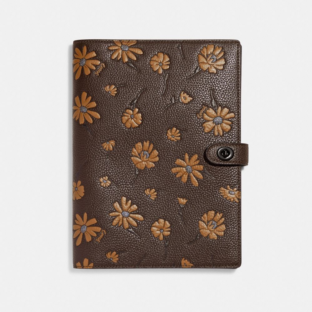 Notebook With Floral Print COACH®