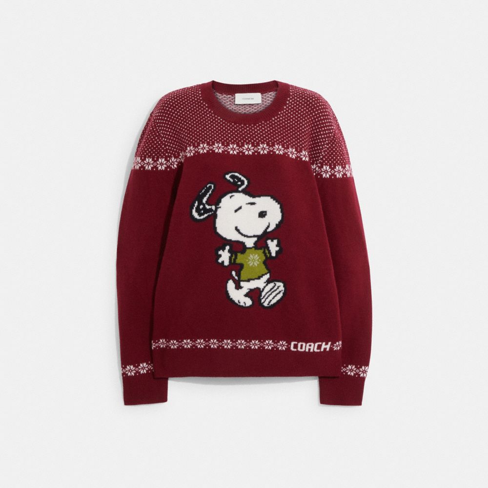 COACH® | Coach X Peanuts Snoopy Sweater