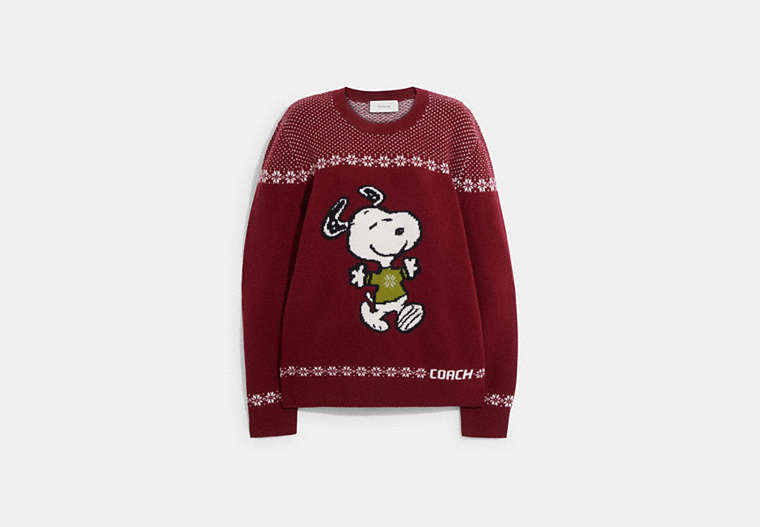 Coach X Peanuts Snoopy Sweater