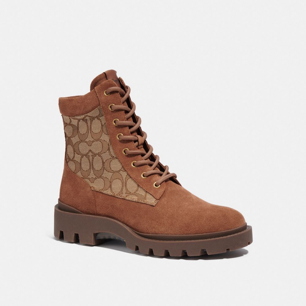 COACH® Citysole Boot With Signature Jacquard