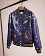 Upcrafted Shrunken Leather Varsity Jacket