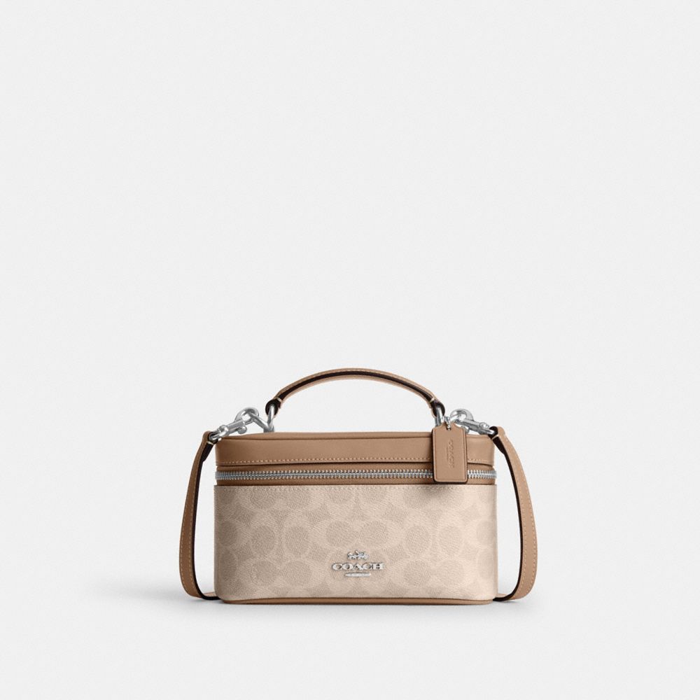 COACH®,Rainer Crossbody Bag 18 In Signature Canvas,,Front View